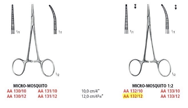 MICRO-MOSQUITO  12,0 CM For veterinary use